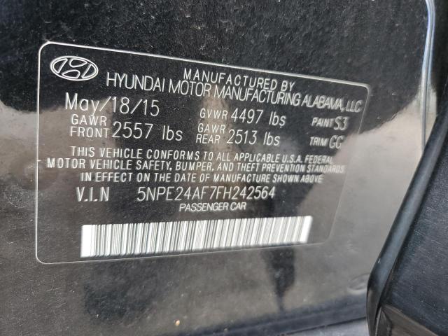 Photo 11 VIN: 5NPE24AF7FH242564 - HYUNDAI SONATA SE 