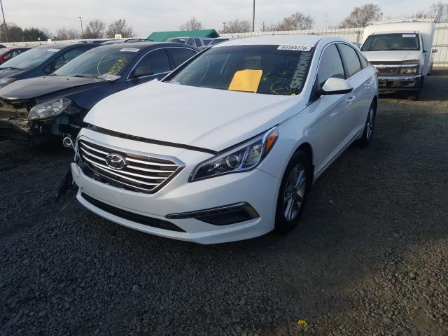 Photo 1 VIN: 5NPE24AF7FH254990 - HYUNDAI SONATA SE 