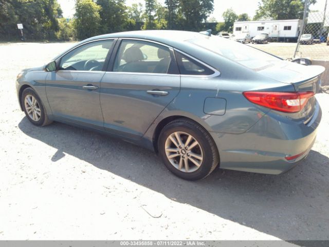 Photo 2 VIN: 5NPE24AF7GH261195 - HYUNDAI SONATA 