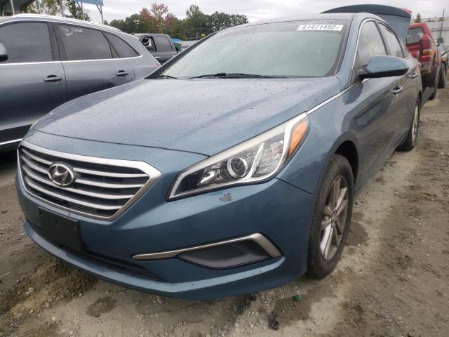 Photo 1 VIN: 5NPE24AF7GH272486 - HYUNDAI SONATA SE 