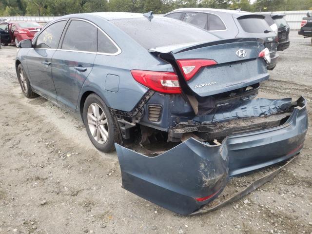 Photo 2 VIN: 5NPE24AF7GH272486 - HYUNDAI SONATA SE 