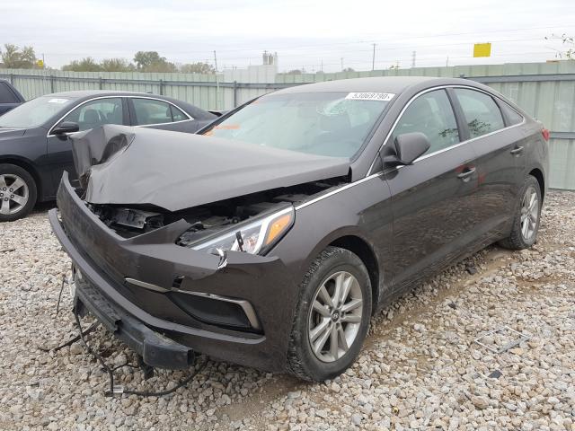 Photo 1 VIN: 5NPE24AF7GH279146 - HYUNDAI SONATA SE 