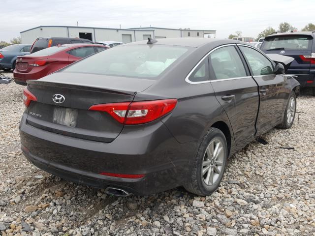 Photo 3 VIN: 5NPE24AF7GH279146 - HYUNDAI SONATA SE 