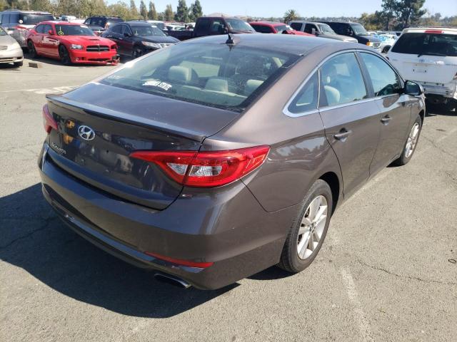 Photo 3 VIN: 5NPE24AF7GH279857 - HYUNDAI SONATA SE 