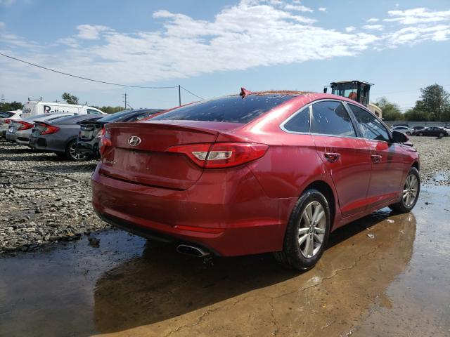 Photo 3 VIN: 5NPE24AF7GH281169 - HYUNDAI SONATA SE 