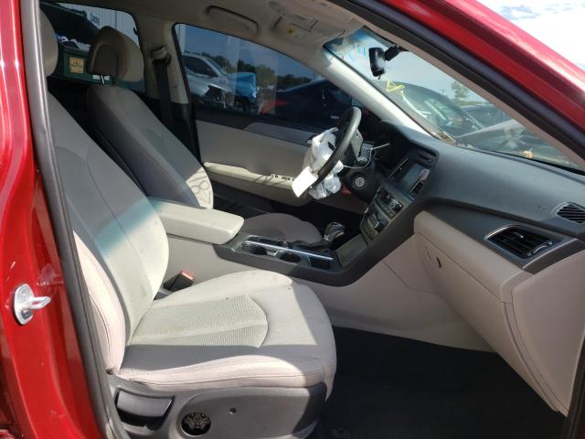 Photo 4 VIN: 5NPE24AF7GH281169 - HYUNDAI SONATA SE 