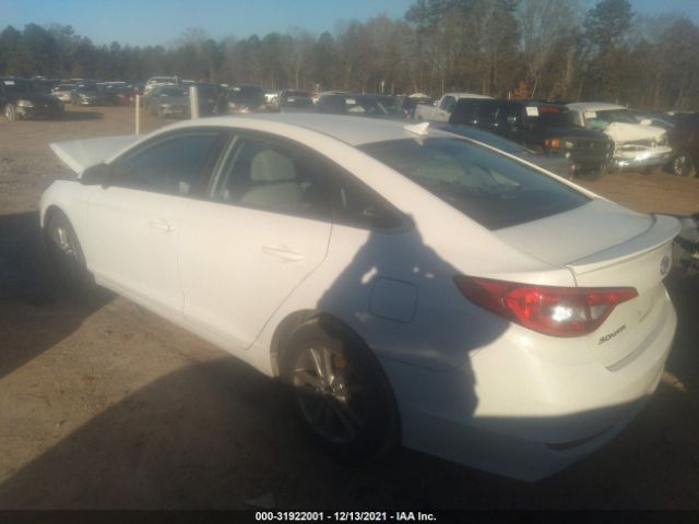 Photo 2 VIN: 5NPE24AF7GH282807 - HYUNDAI SONATA 