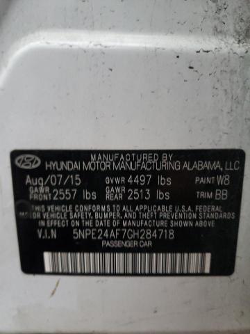 Photo 9 VIN: 5NPE24AF7GH284718 - HYUNDAI SONATA SE 