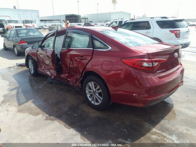 Photo 2 VIN: 5NPE24AF7GH288199 - HYUNDAI SONATA 