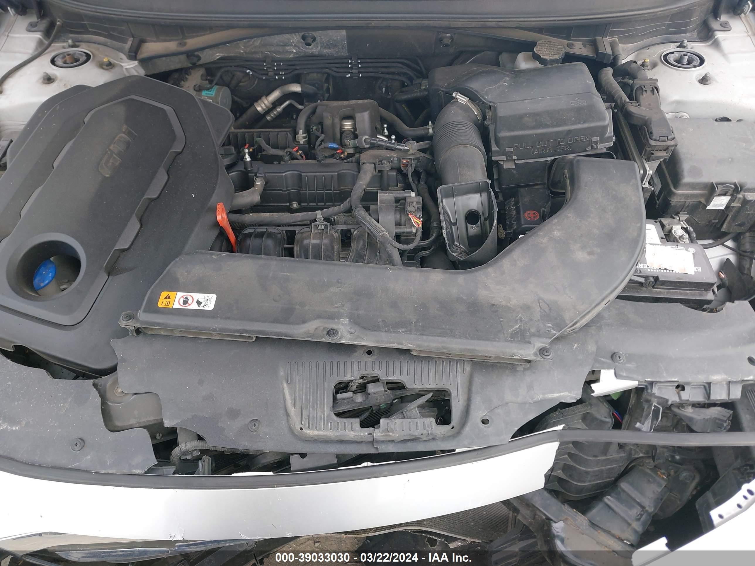 Photo 9 VIN: 5NPE24AF7GH288672 - HYUNDAI SONATA 