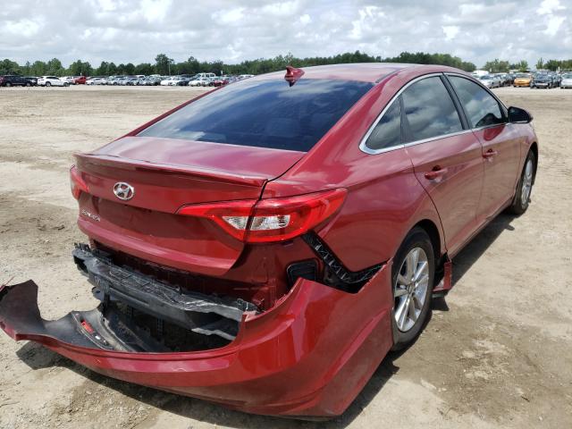 Photo 3 VIN: 5NPE24AF7GH288767 - HYUNDAI SONATA 