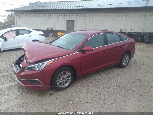 Photo 1 VIN: 5NPE24AF7GH291832 - HYUNDAI SONATA 