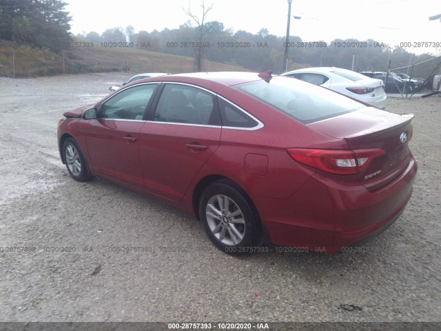 Photo 2 VIN: 5NPE24AF7GH291832 - HYUNDAI SONATA 