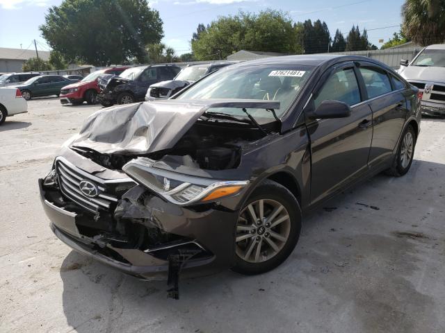 Photo 1 VIN: 5NPE24AF7GH298828 - HYUNDAI SONATA SE 