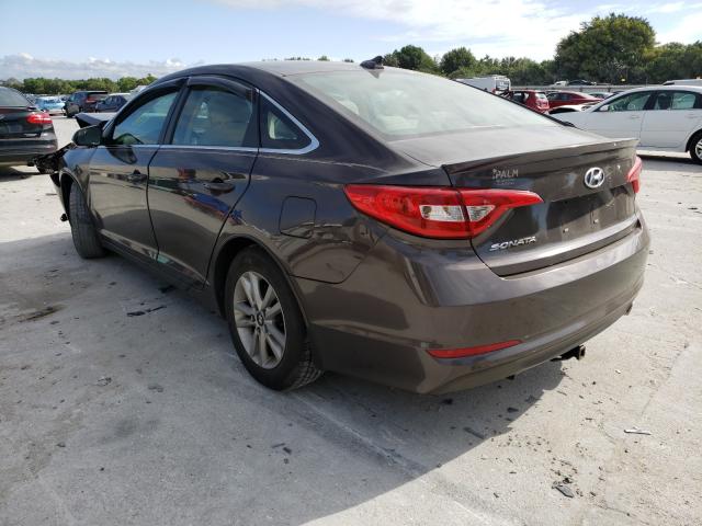 Photo 2 VIN: 5NPE24AF7GH298828 - HYUNDAI SONATA SE 