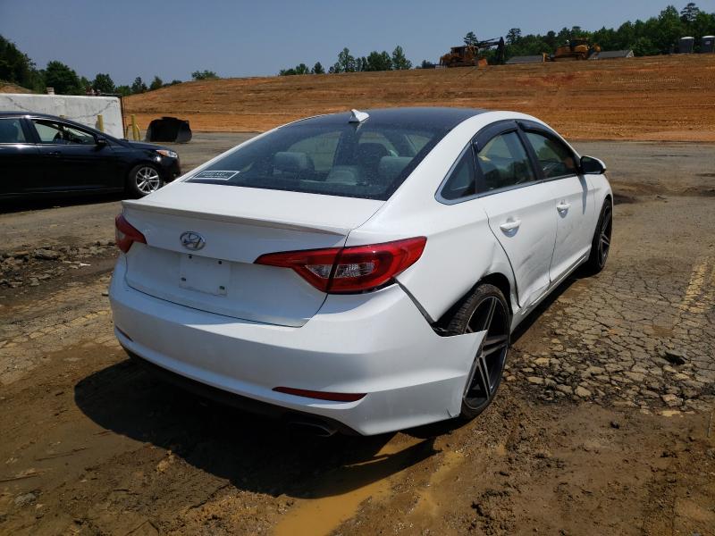 Photo 3 VIN: 5NPE24AF7GH301713 - HYUNDAI SONATA SE 