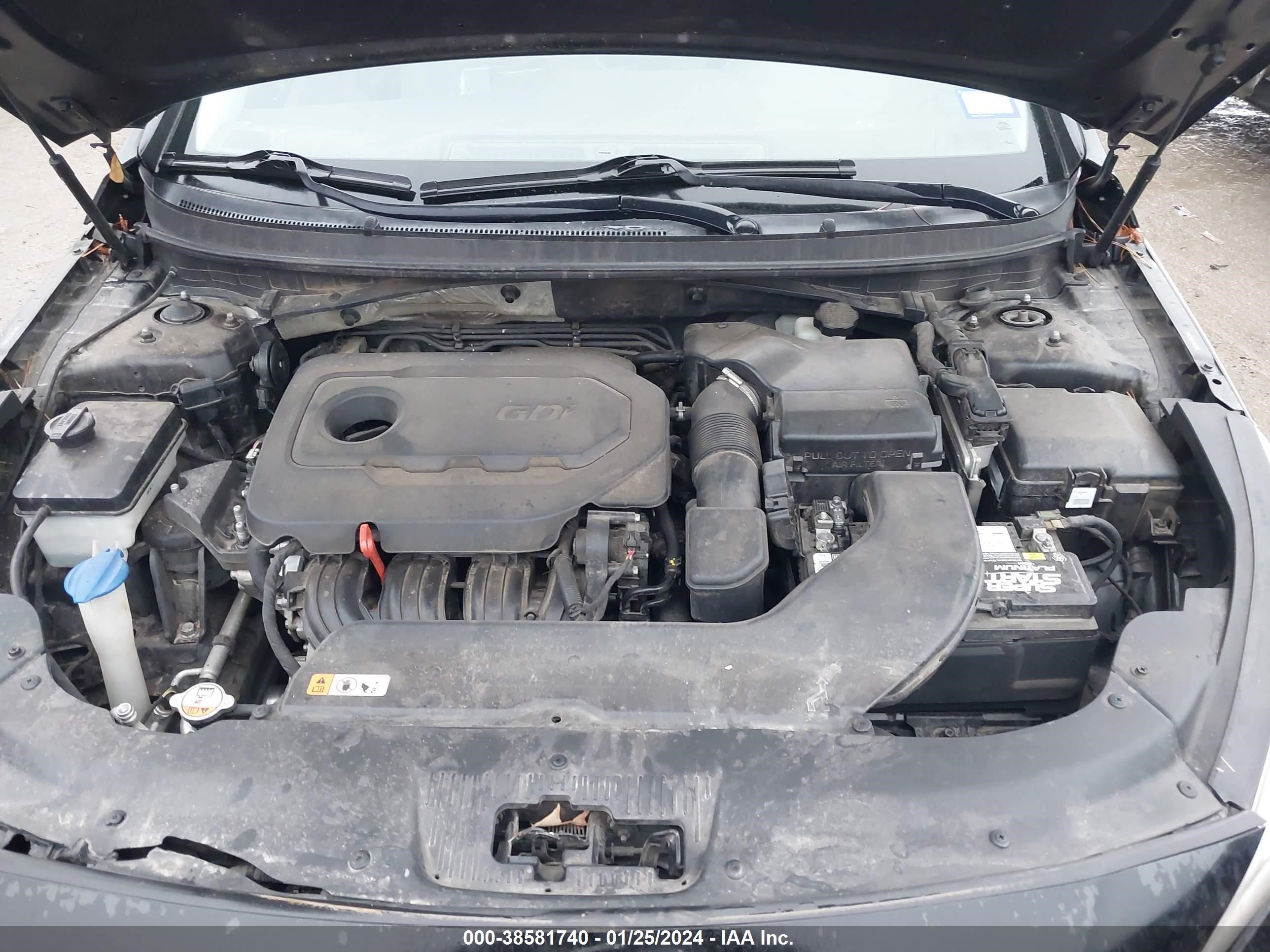 Photo 9 VIN: 5NPE24AF7GH309892 - HYUNDAI SONATA 