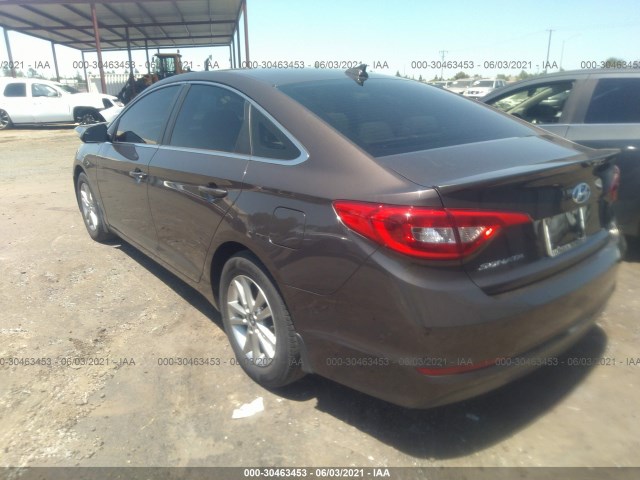 Photo 2 VIN: 5NPE24AF7GH311593 - HYUNDAI SONATA 