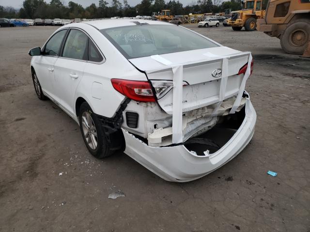 Photo 2 VIN: 5NPE24AF7GH317863 - HYUNDAI SONATA SE 