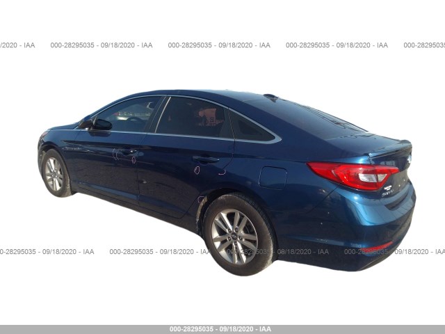 Photo 2 VIN: 5NPE24AF7GH318690 - HYUNDAI SONATA 