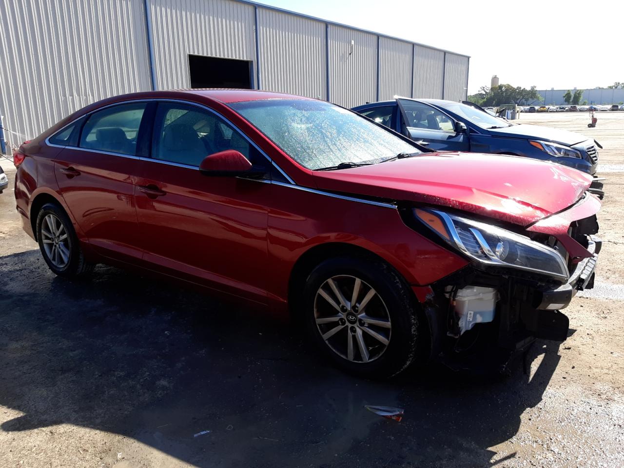 Photo 3 VIN: 5NPE24AF7GH319404 - HYUNDAI SONATA 