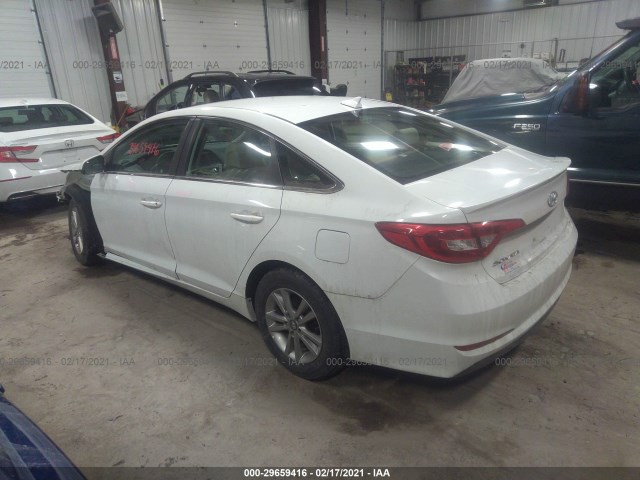 Photo 2 VIN: 5NPE24AF7GH319452 - HYUNDAI SONATA 