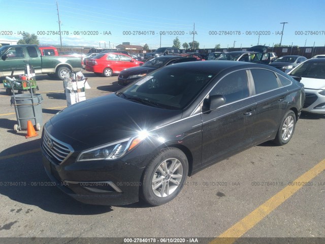 Photo 1 VIN: 5NPE24AF7GH326045 - HYUNDAI SONATA 