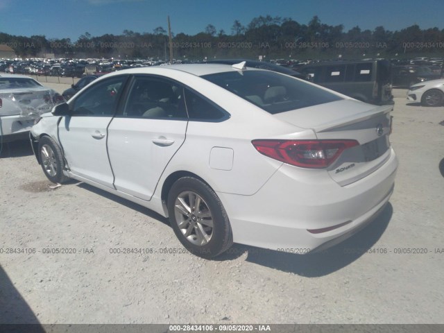 Photo 2 VIN: 5NPE24AF7GH328054 - HYUNDAI SONATA 