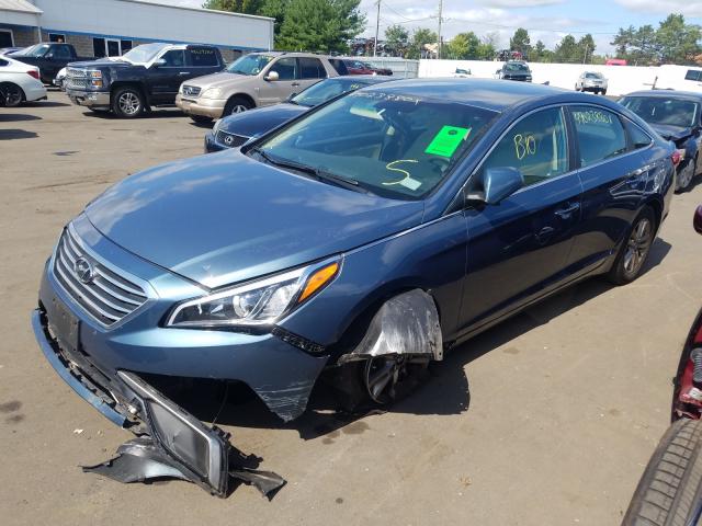 Photo 1 VIN: 5NPE24AF7GH334730 - HYUNDAI SONATA SE 