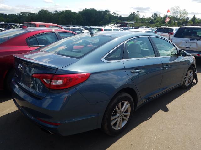 Photo 3 VIN: 5NPE24AF7GH334730 - HYUNDAI SONATA SE 