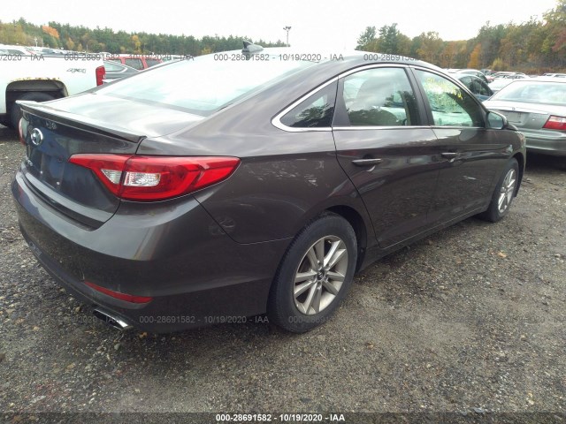 Photo 3 VIN: 5NPE24AF7GH338065 - HYUNDAI SONATA 