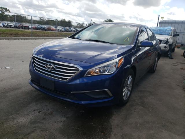 Photo 1 VIN: 5NPE24AF7GH346991 - HYUNDAI SONATA SE 