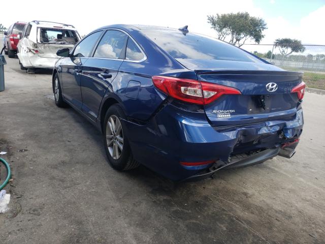 Photo 2 VIN: 5NPE24AF7GH346991 - HYUNDAI SONATA SE 