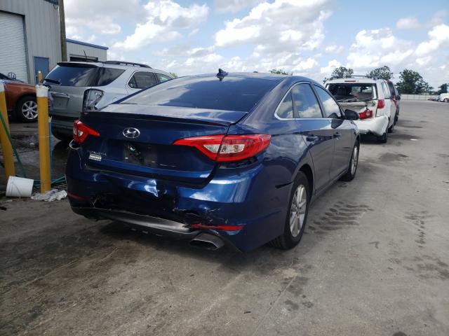 Photo 3 VIN: 5NPE24AF7GH346991 - HYUNDAI SONATA SE 