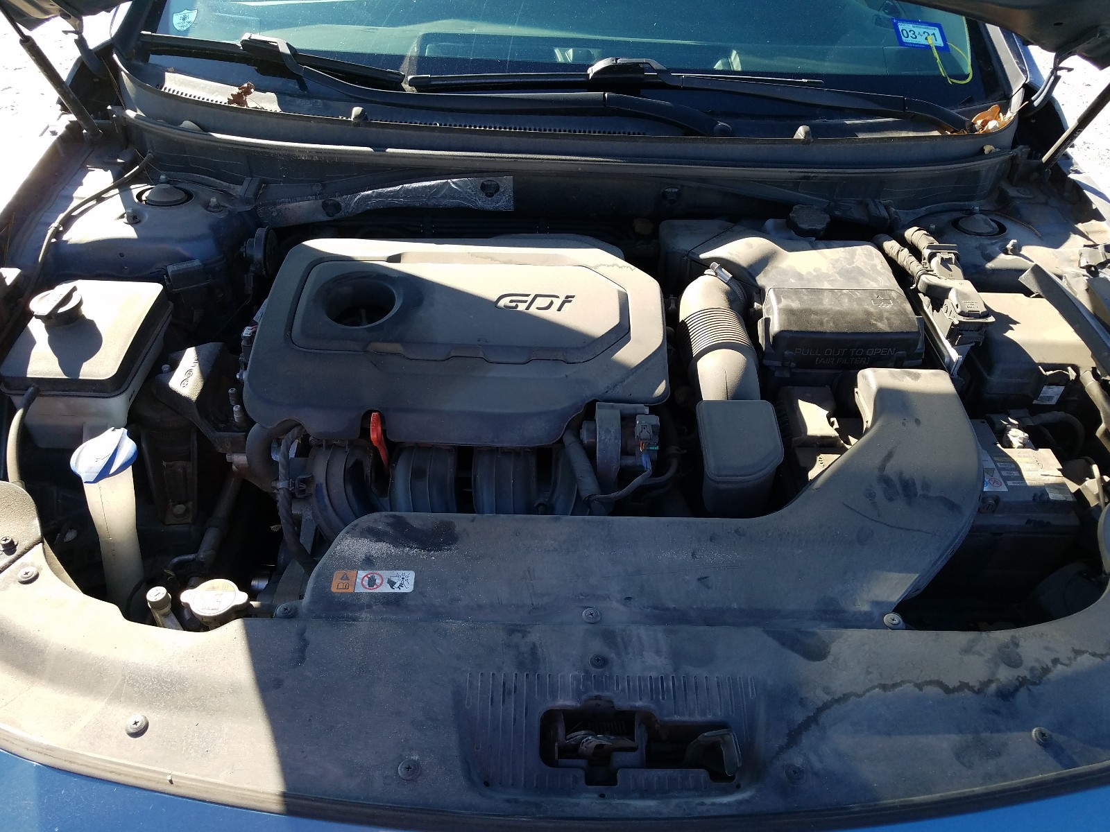 Photo 6 VIN: 5NPE24AF7GH347056 - HYUNDAI SONATA SE 