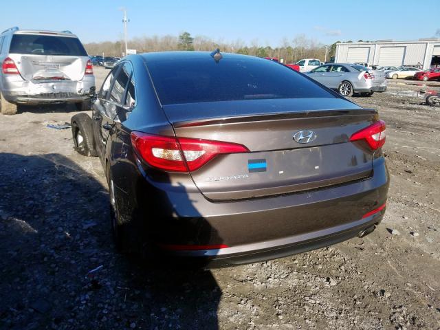 Photo 2 VIN: 5NPE24AF7GH359563 - HYUNDAI SONATA SE 