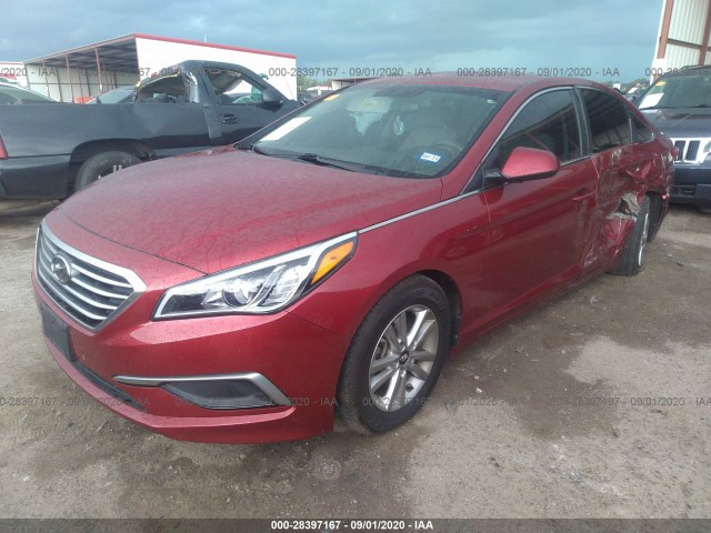 Photo 1 VIN: 5NPE24AF7GH360552 - HYUNDAI SONATA 