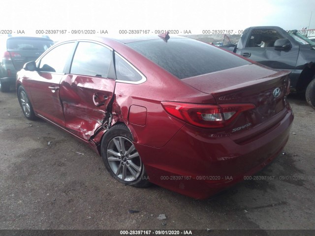 Photo 2 VIN: 5NPE24AF7GH360552 - HYUNDAI SONATA 