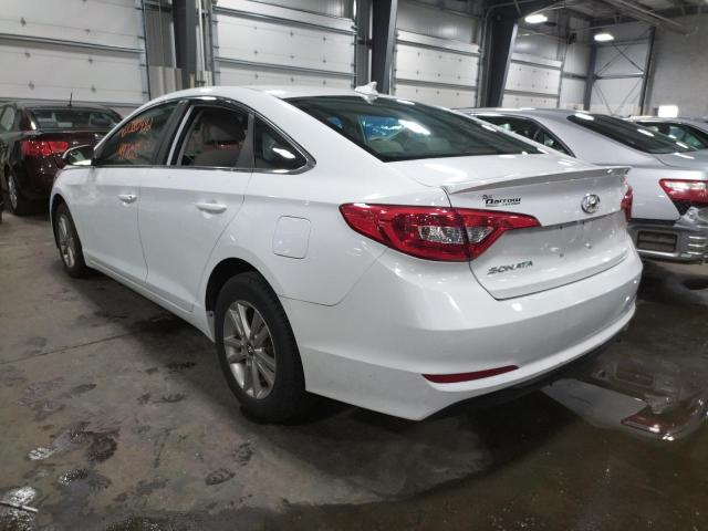 Photo 2 VIN: 5NPE24AF7GH374208 - HYUNDAI SONATA SE 