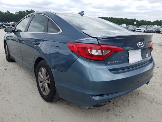 Photo 2 VIN: 5NPE24AF7GH381496 - HYUNDAI SONATA SE 