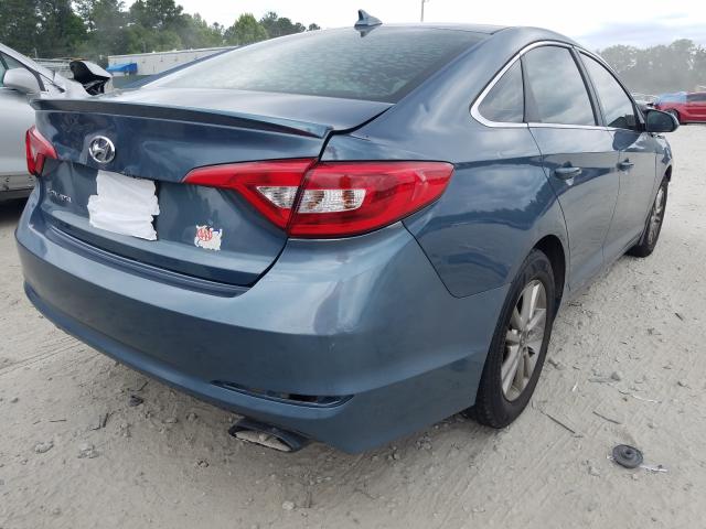 Photo 3 VIN: 5NPE24AF7GH381496 - HYUNDAI SONATA SE 