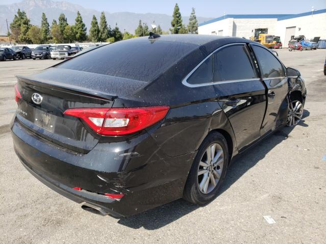 Photo 3 VIN: 5NPE24AF7GH383989 - HYUNDAI SONATA SE 