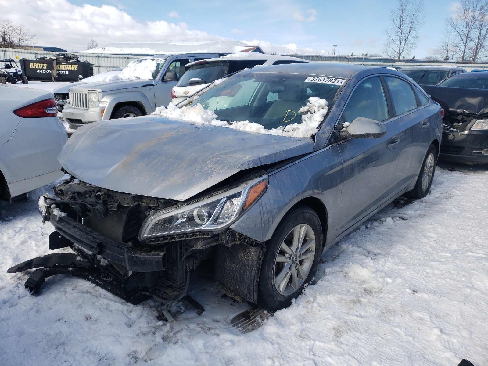 Photo 1 VIN: 5NPE24AF7GH385810 - HYUNDAI SONATA 