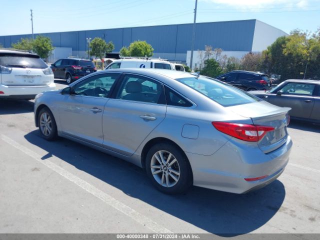 Photo 2 VIN: 5NPE24AF7GH396550 - HYUNDAI SONATA 