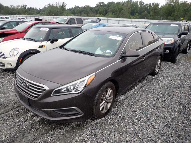 Photo 1 VIN: 5NPE24AF7GH399027 - HYUNDAI SONATA SE 