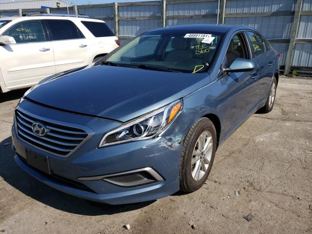 Photo 1 VIN: 5NPE24AF7GH400130 - HYUNDAI SONATA SE 