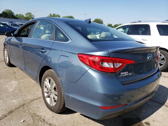 Photo 2 VIN: 5NPE24AF7GH400130 - HYUNDAI SONATA SE 