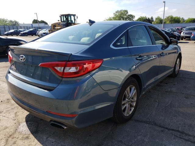 Photo 3 VIN: 5NPE24AF7GH400130 - HYUNDAI SONATA SE 