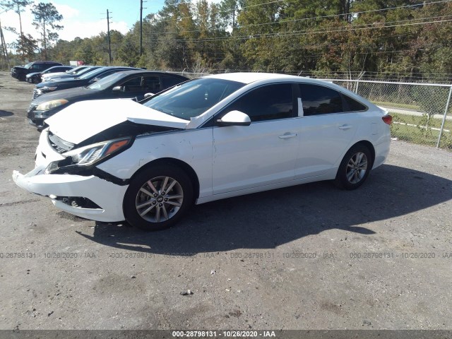 Photo 1 VIN: 5NPE24AF7GH404596 - HYUNDAI SONATA 