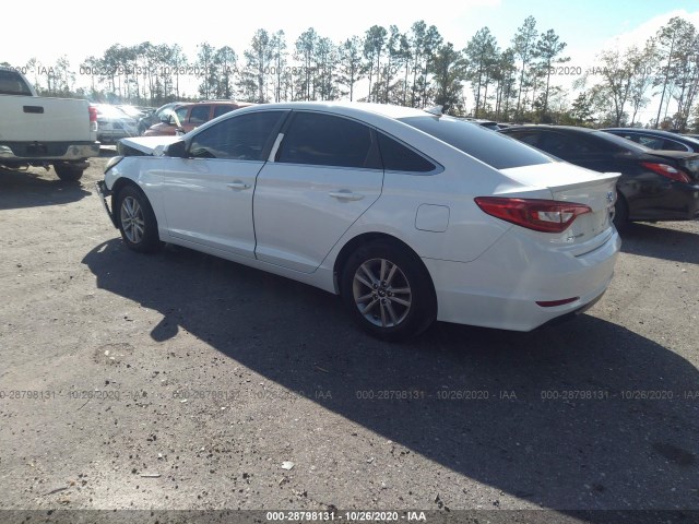 Photo 2 VIN: 5NPE24AF7GH404596 - HYUNDAI SONATA 